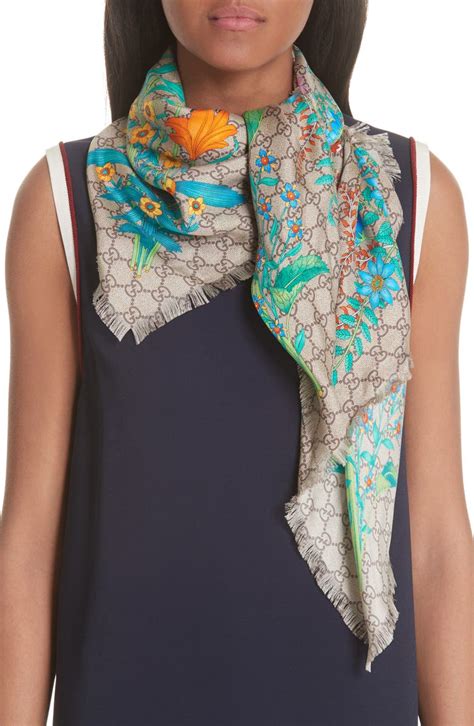 gucci scarf buy|gucci women scarves on sale.